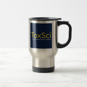15 oz Travel/Commuter Mugg-Låt oss Talk Toxicolog Resemugg