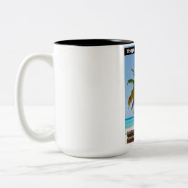 15 oz två ton mugg. Grattis på födelsedagen Matey! Två-Tonad Mugg