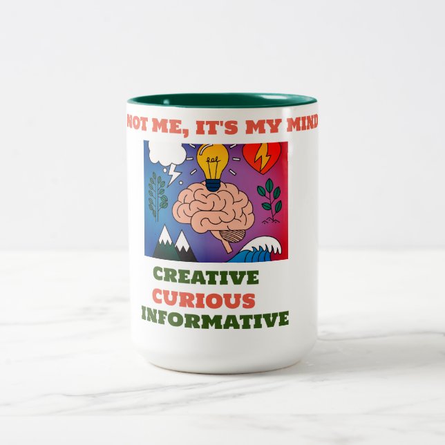 15 oz. Två-Tonad mugg (Center)