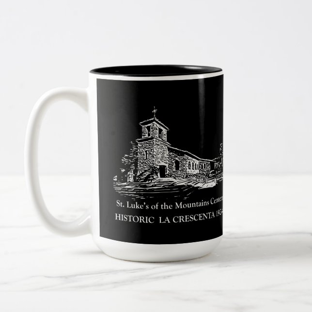 15 oz Två Tone Mugg Historic St Luke's (Vänster)
