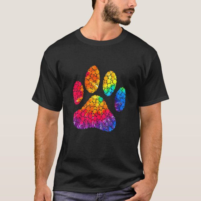 15 september Tie Dye Prickig Hundfläcksprickig dag T Shirt (Framsida)