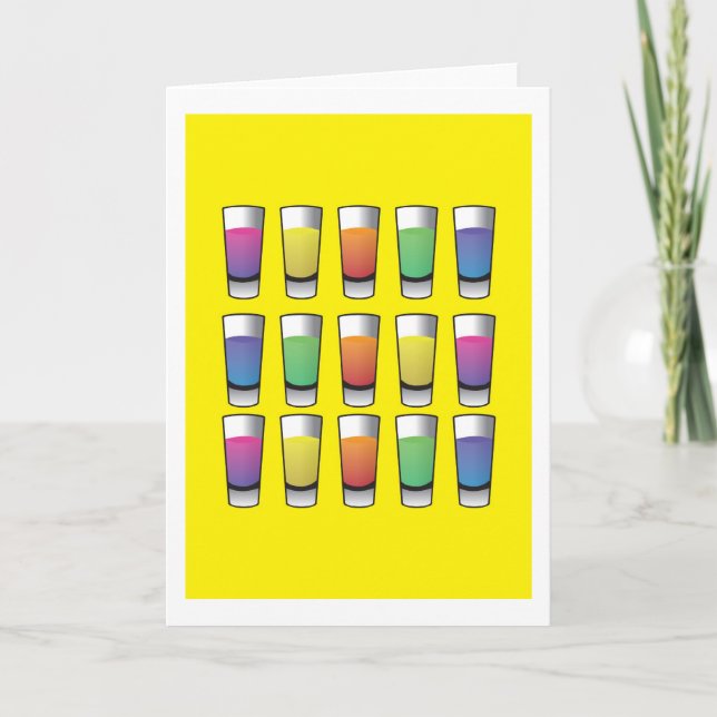 15 skotrar vätska kort (Framsida)