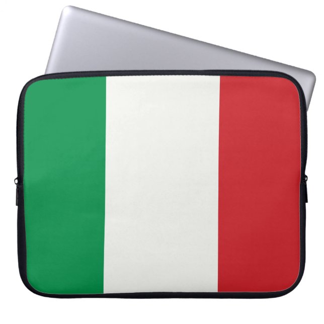 15-tums bärbar dator Italien Fahne Laptop Sleeve (Framsidan)