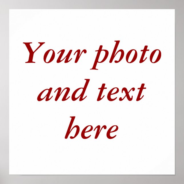 15-tums x15-tums arbetsyta med personlig poster (Framsidan)