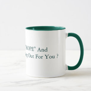 15 uns "HOPP-" och "ÄNDRINGS" Green. Mugg