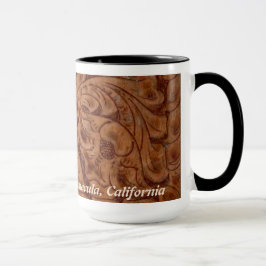 15 uns muggRancho Del Vinedos Temecula CA läder Mugg