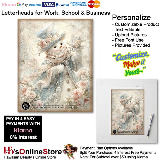 15 Victorian Vintage Elegant Charming Classic  Brevhuvud (15 Victorian Vintage Elegant Charming Classic Letterhead.)