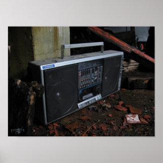 15 x 11 Boom Box Skriv ut Poster
