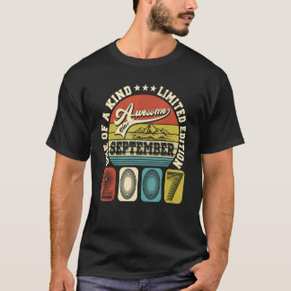 15 Years Old 15th Birthday Awesome Since Septembe T Shirt