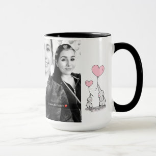 15oz Combo beställnings- mugg för kaffe Sisters2