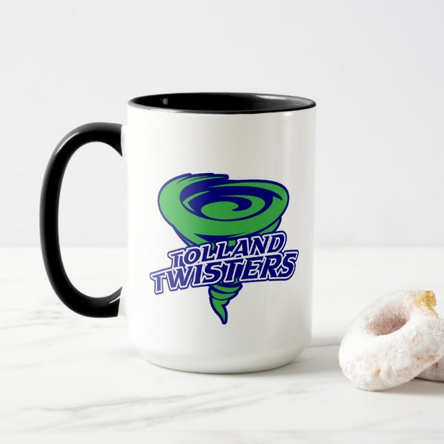 15oz Tolland Twisters kaffekopp (Med munk)