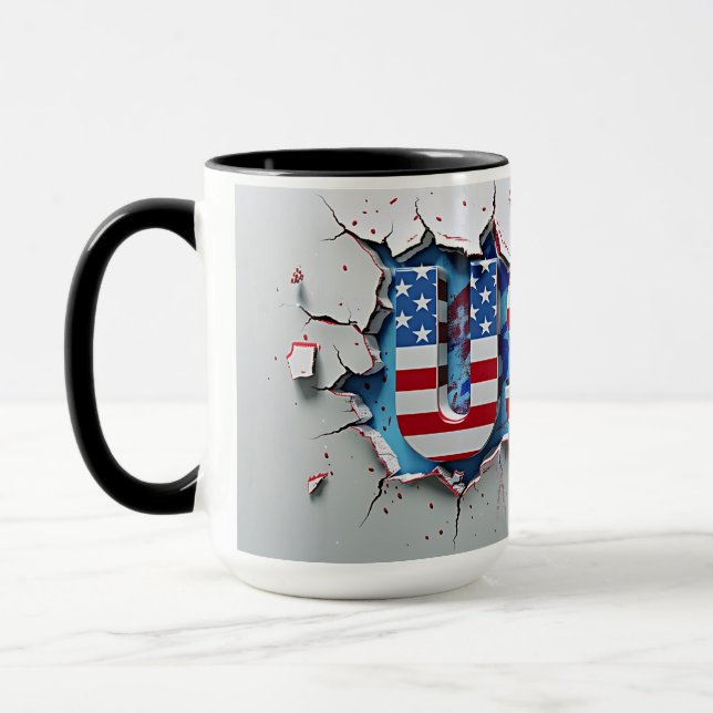 15oz USA Mugg (Vänster)