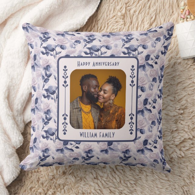 15Th Anniversary Gift Throw Pillow Kudde (Filt)