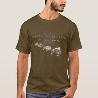 15th årsdag T - 1 för Alaska kryssarebesättning Tee Shirt