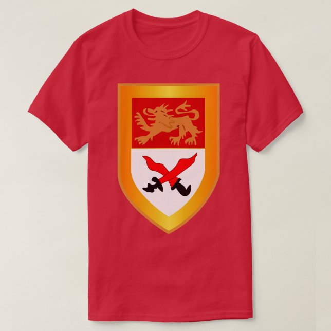 15th Cavalry Regiment SSI utan text T Shirt (Design framsida)