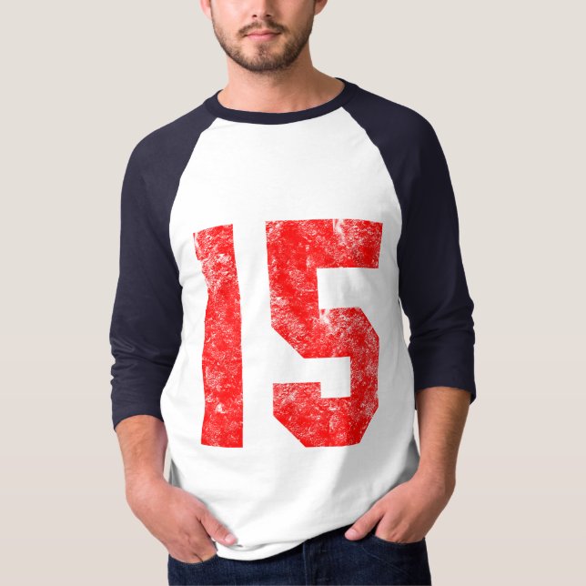 15th Födelsedaggåvor T-shirt (Framsida)