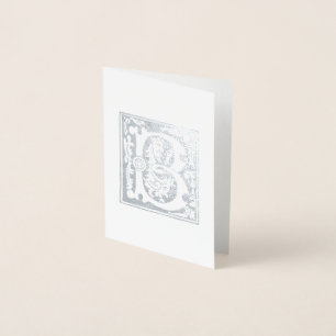 1600-talet ger mytiska besättningar dekorativt kap folierat kort