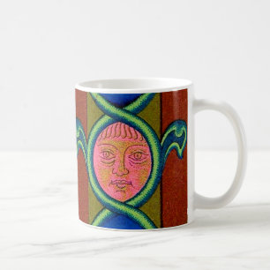 1600-talet hittades ansikte kaffemugg