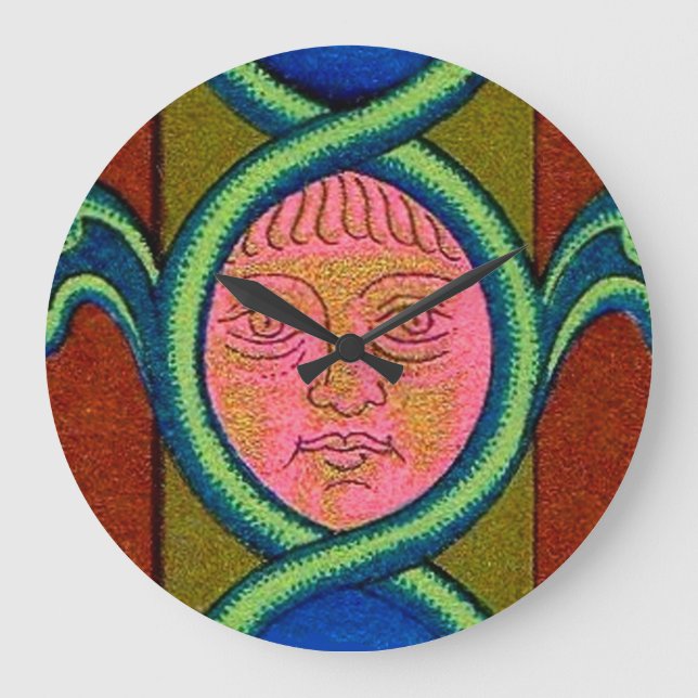 1600-talet hittades ansikte stor klocka (Framsida)