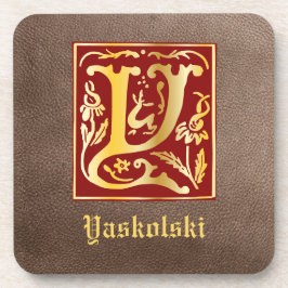 1600-talet skapar dekorativt kapital Y Underlägg