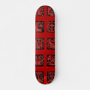 1600-talets alfabetskateboard skateboard bräda 21,5 cm