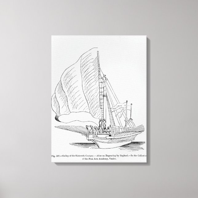 1600-talets läsk canvastryck (Framsida)