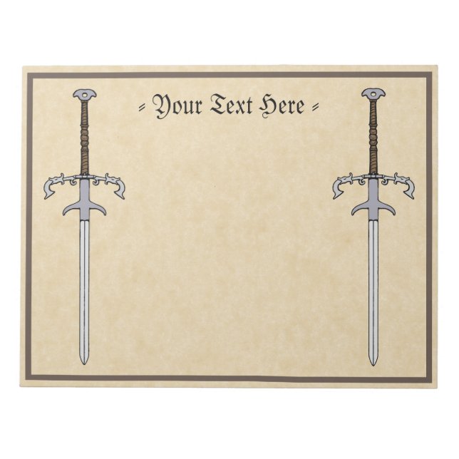 1600-talets upphörande/professionellt ord anteckningsblock (Framsida)