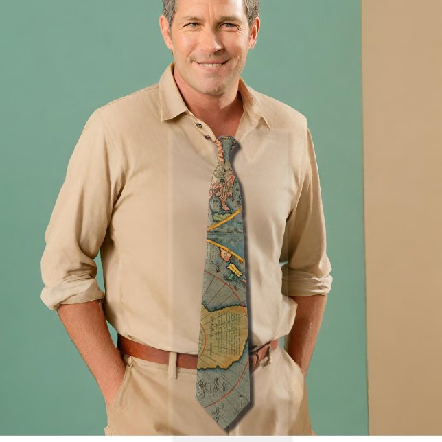 1600-talets världskarta slips (Skapare uppladdad)