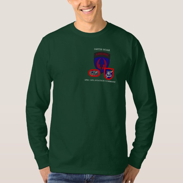 160:E SOAR SPEC OPS LUFTFARTSKOMMANDO T-SHIRT (Framsida)