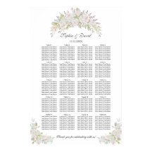 160 gäster i Vita Rosa ros Bröllop-sätesdiagram