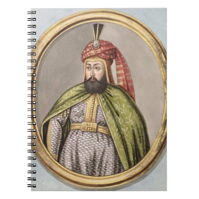 1612-40) Sultan för Amurath (Murad) dropp Anteckningsbok (Framsidan)