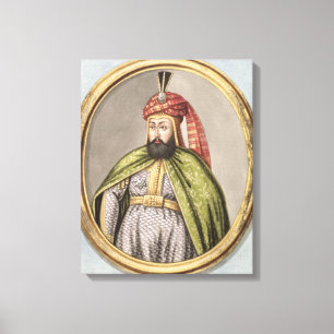 1612-40) Sultan för Amurath (Murad) dropp Canvastryck