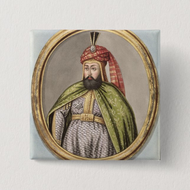 1612-40) Sultan för Amurath (Murad) dropp Knapp (Framsida)