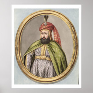 1612-40) Sultan för Amurath (Murad) dropp Poster