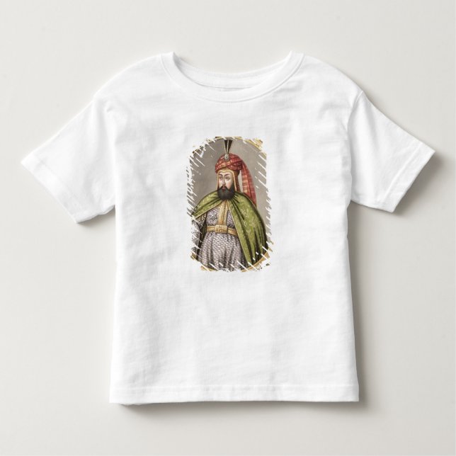1612-40) Sultan för Amurath (Murad) dropp T Shirt (Framsida)