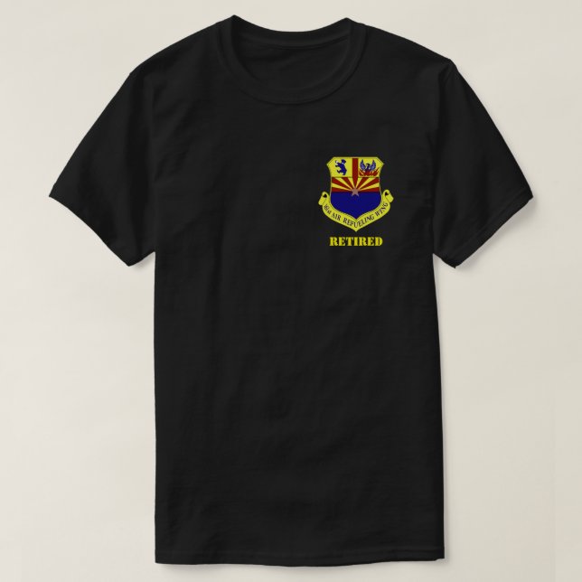 161:a ARW T-Shirt med 161:a tankerskölden (Design framsida)