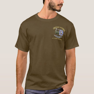 162. AHC med vingar och helikoptern UH-1 Tee Shirt