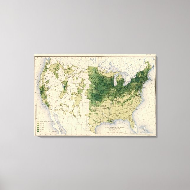 162 hö, foder/kvadratmil canvastryck (Framsida)