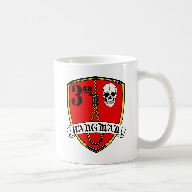 1632 Hangman Regiment Logotyp Kaffemugg (Höger)