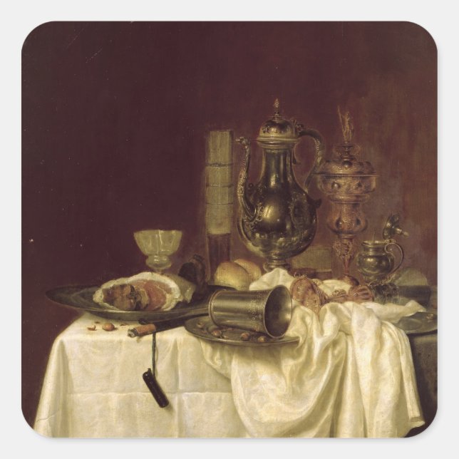 1638 FYRKANTIGT KLISTERMÄRKE (Framsida)