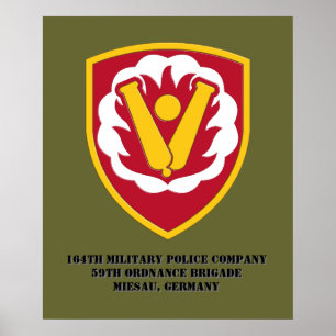 164:e militära poliskommittén Poster