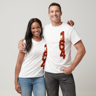 164 Godkännande i orange Tee Shirt