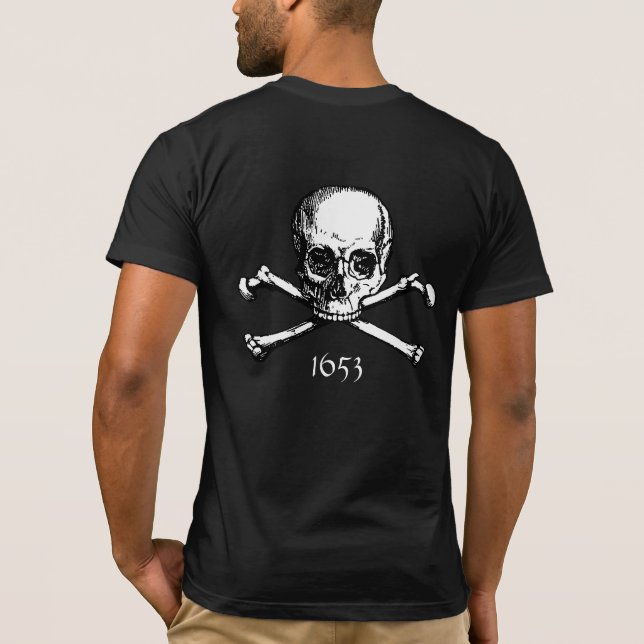 1653 T-shirt med hethölje (Baksida)