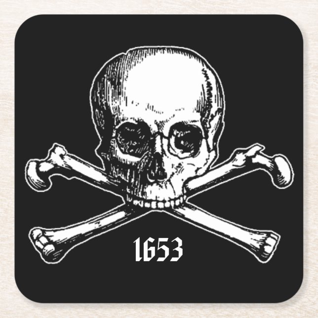 1653 underlägg pappra pub papper kvadrat (Framsidan)