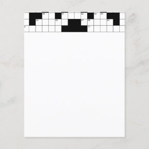 16640-korsordsvektor CROSSWORD PUZZLE VEC Flygblad