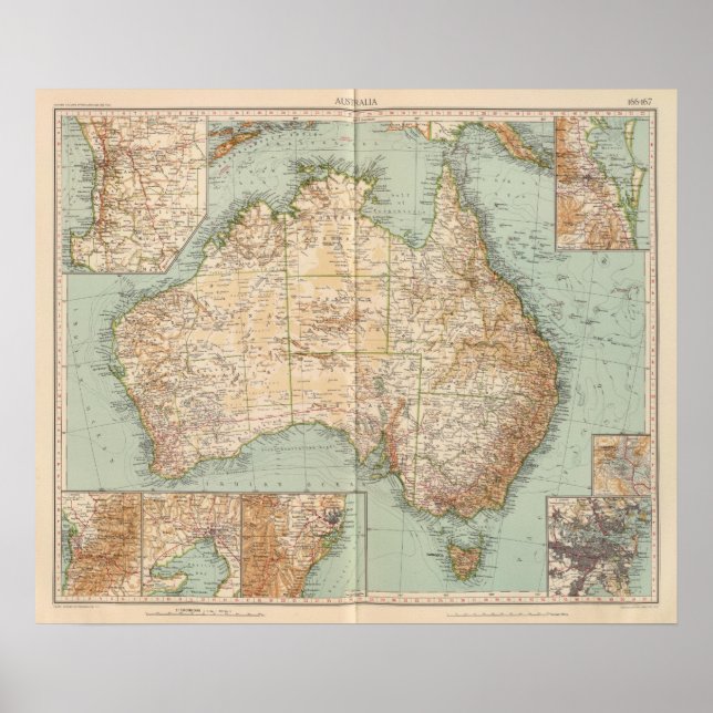 16667 Australien Poster (Framsidan)