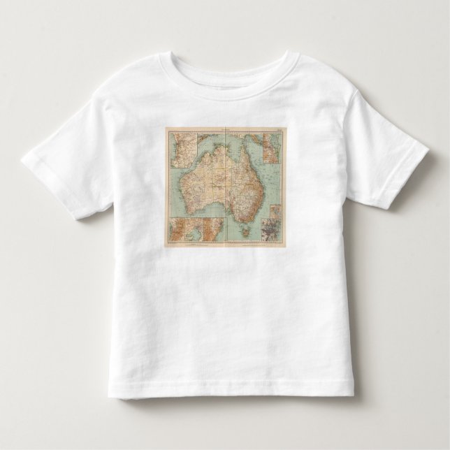 16667 Australien T-shirt (Framsida)
