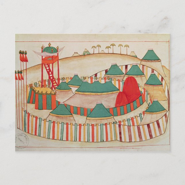 1671 Imperial Camp, c.1580 Vykort (Framsida)