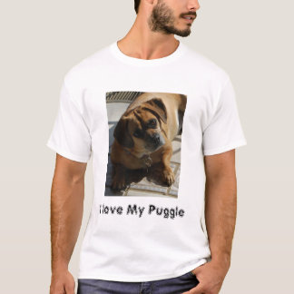 167 älskar jag min Puggle T-shirt