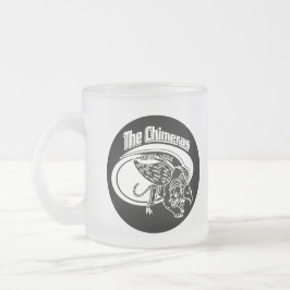 1684 Frosted Black Logotyp mugg - 2 storlekar